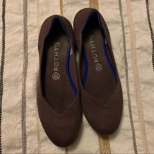 Rothy mink ballet flat
